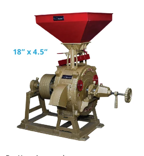 18 Inch Trolley Stone Flour Mill