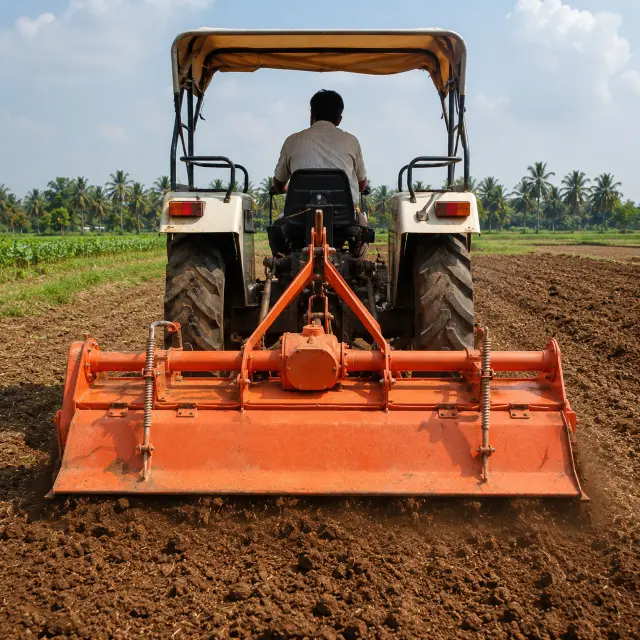 Tractor Rotavator